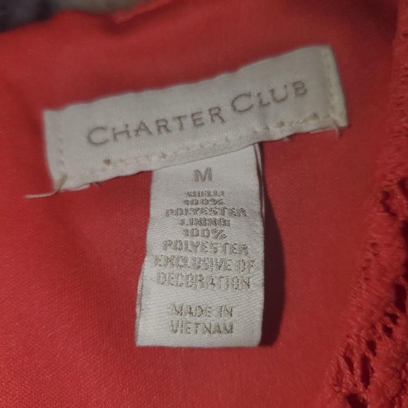 CHARTER CLUB Crochet Dress - Picture 8 of 8